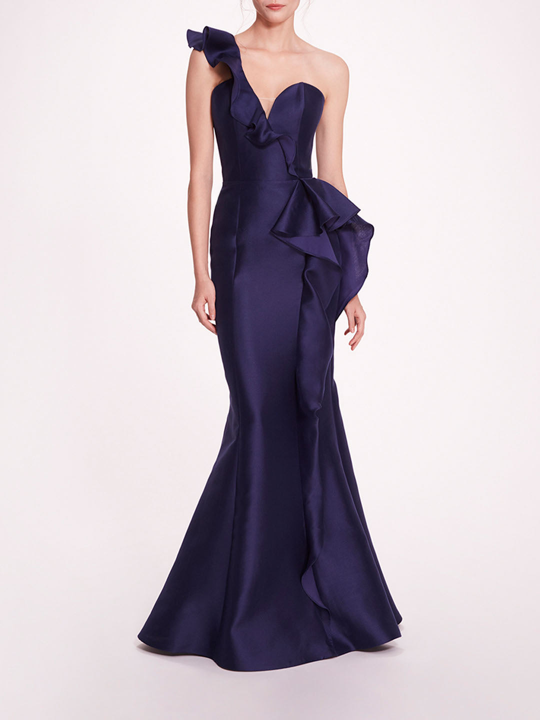 Silk Mikado Gown – Marchesa