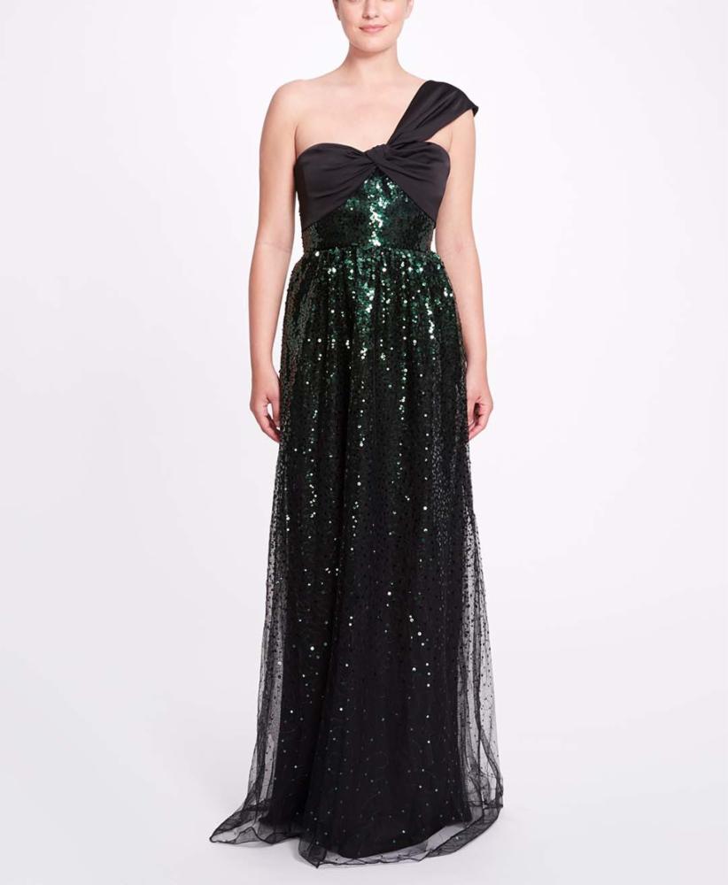 Marchesa notte 2025 sequin dress