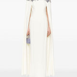 Embroidered Illusion Gown | Marchesa
