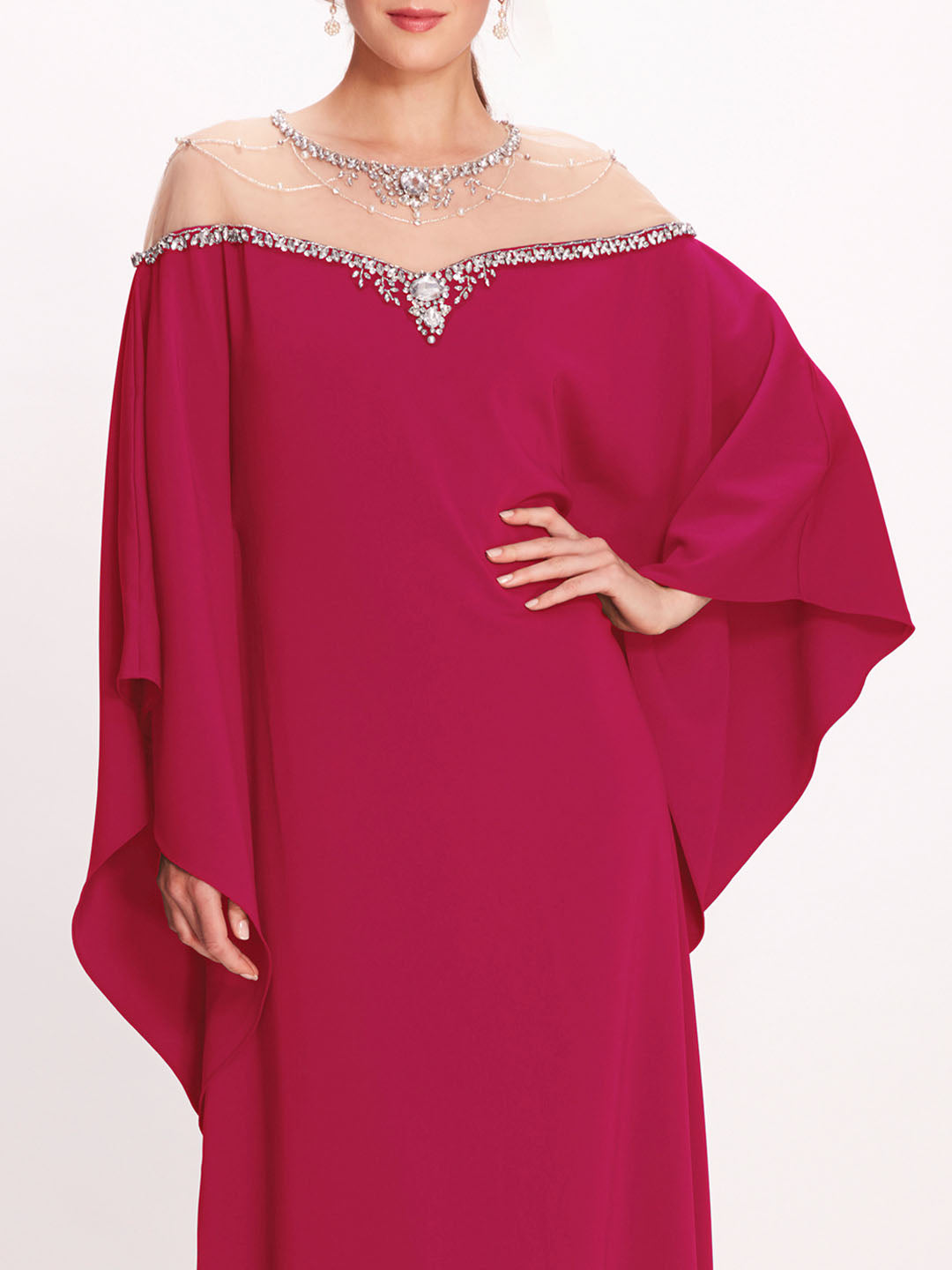 Marchesa kaftan clearance