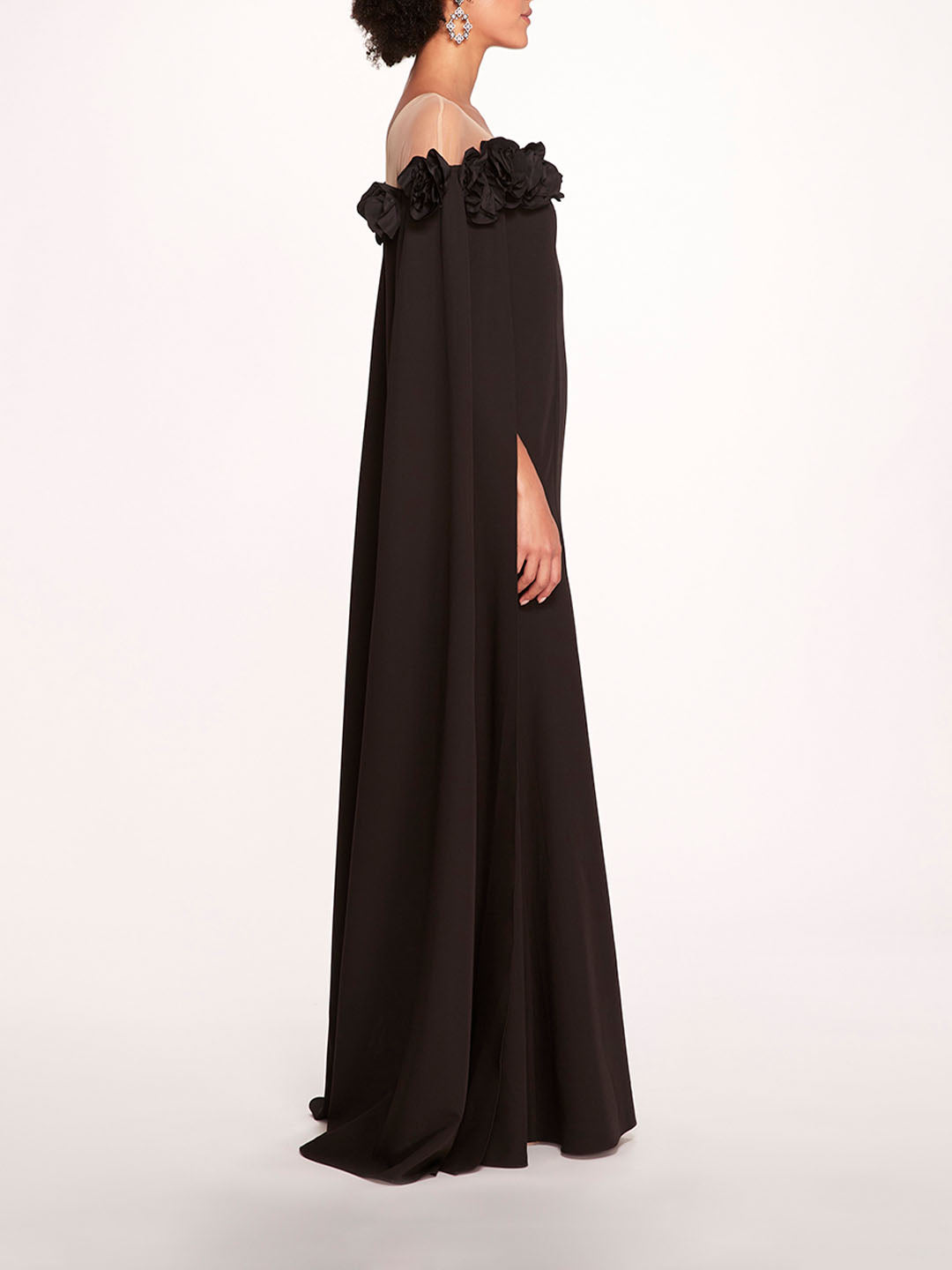 Marchesa off hotsell the shoulder dress