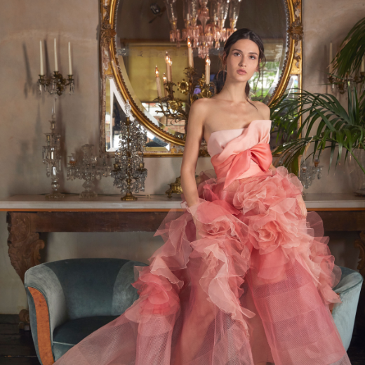 Marchesa Blush Dresses