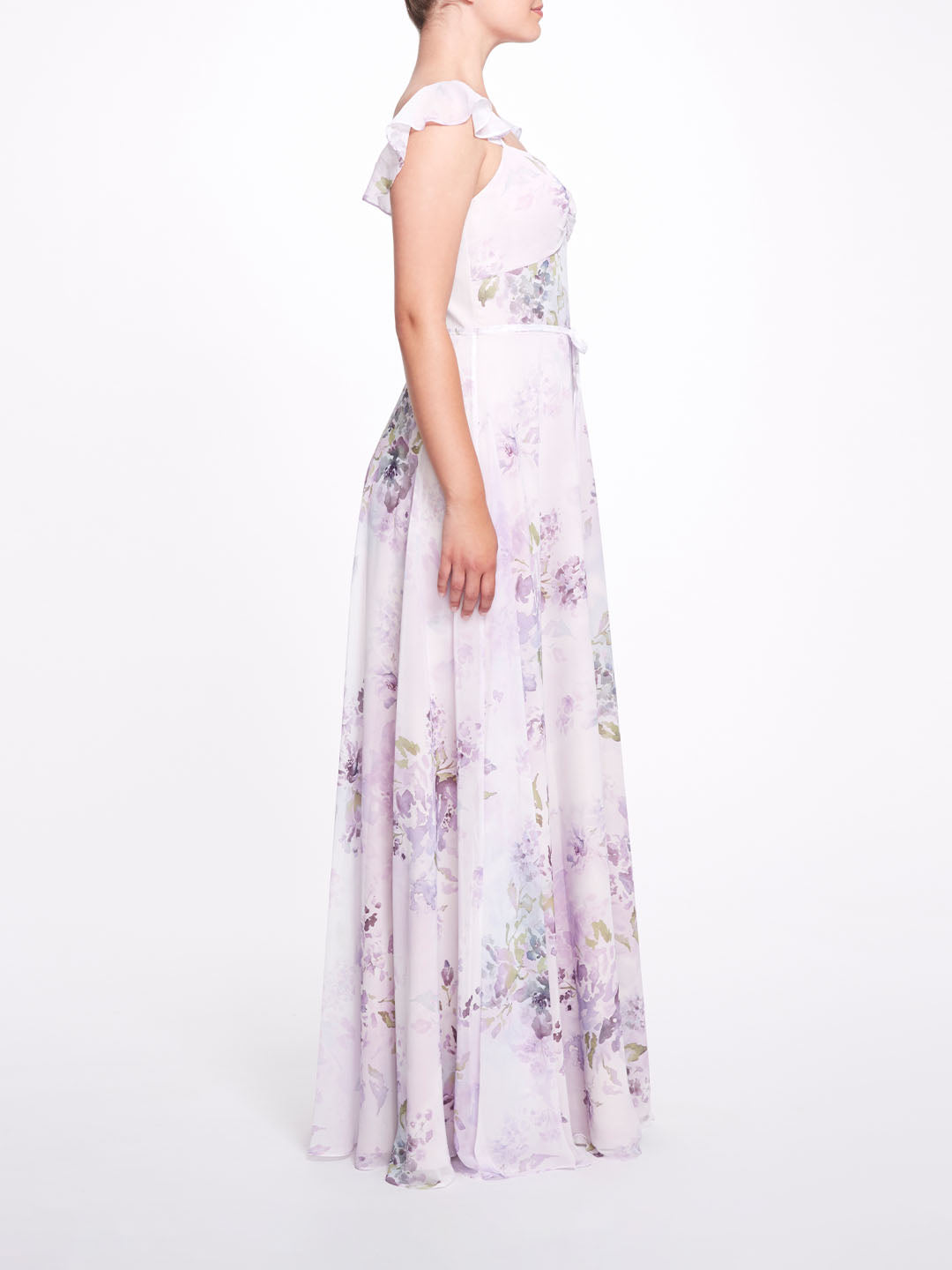 Marchesa notte lilac clearance dress